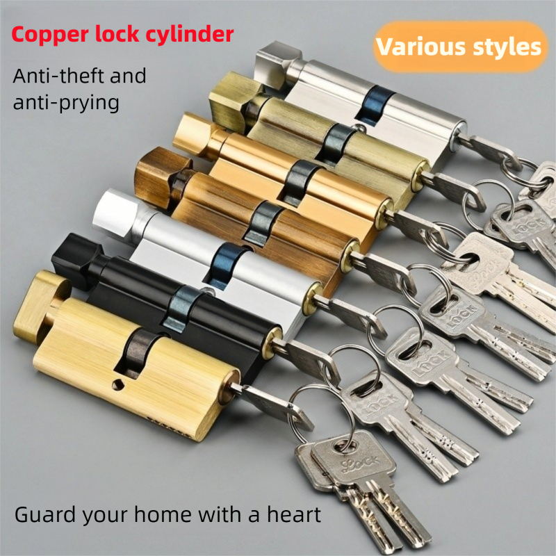 Home Security Door Lock - Door Cylinder Lock Biased 70mm 3
