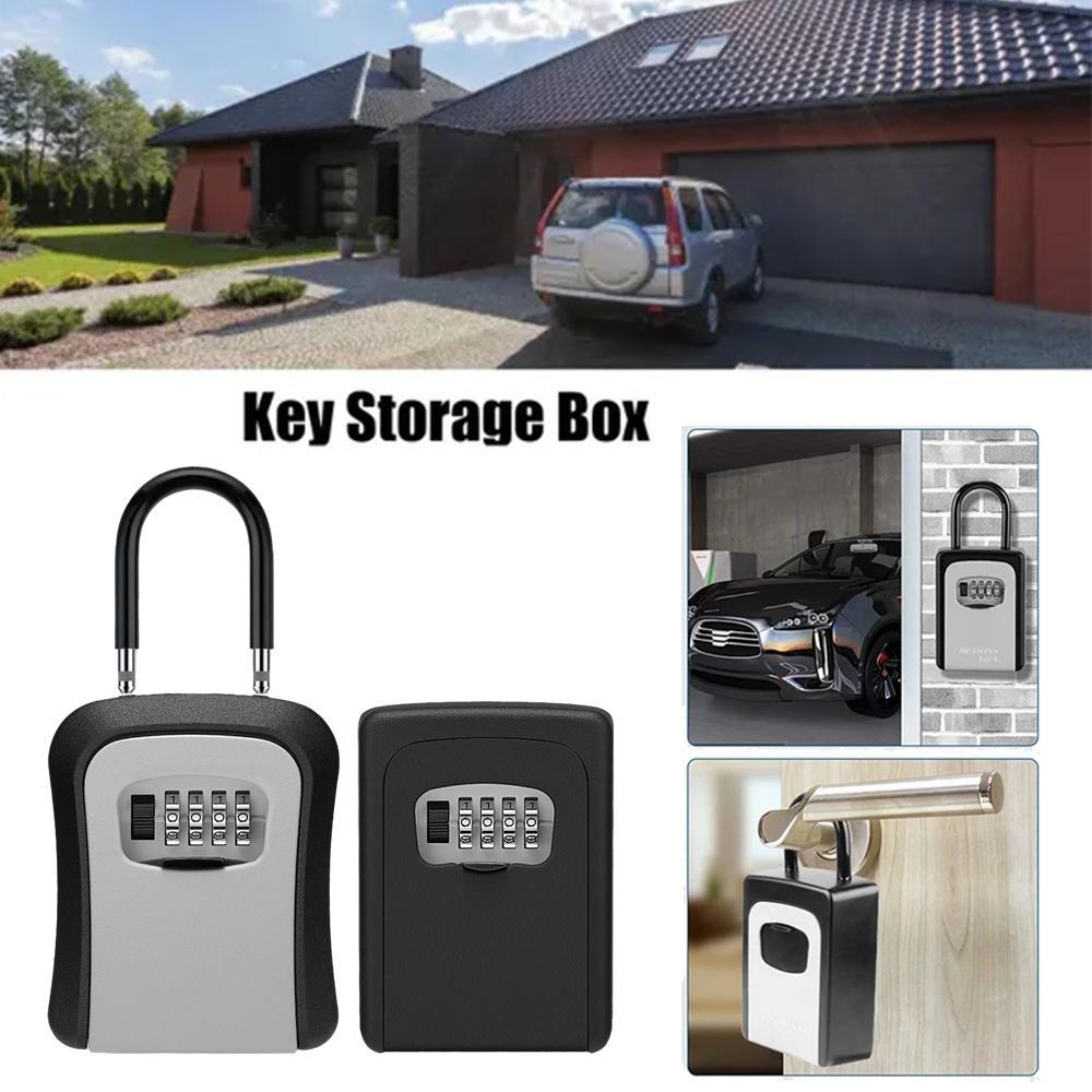 Safe Box Digital - Key Keeper Combination Lock Wall Mounted