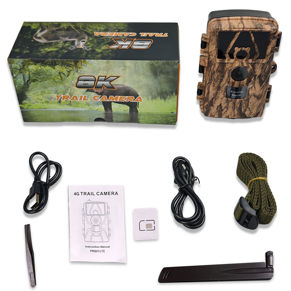 Trail Cam with 8K Video 60MP I - Home Security Images บทวิจารณ์และราคา