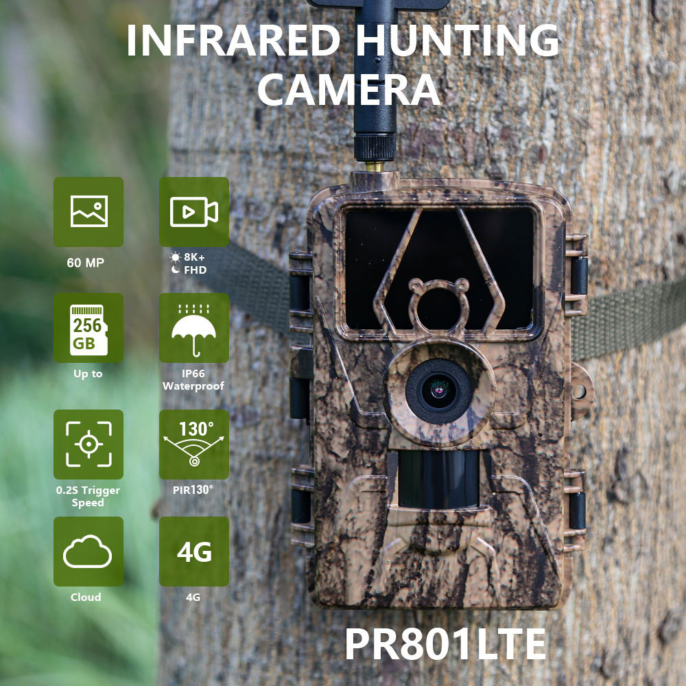 Trail Cam with 8K Video 60MP I - Home Security Images บทวิจารณ์และราคา