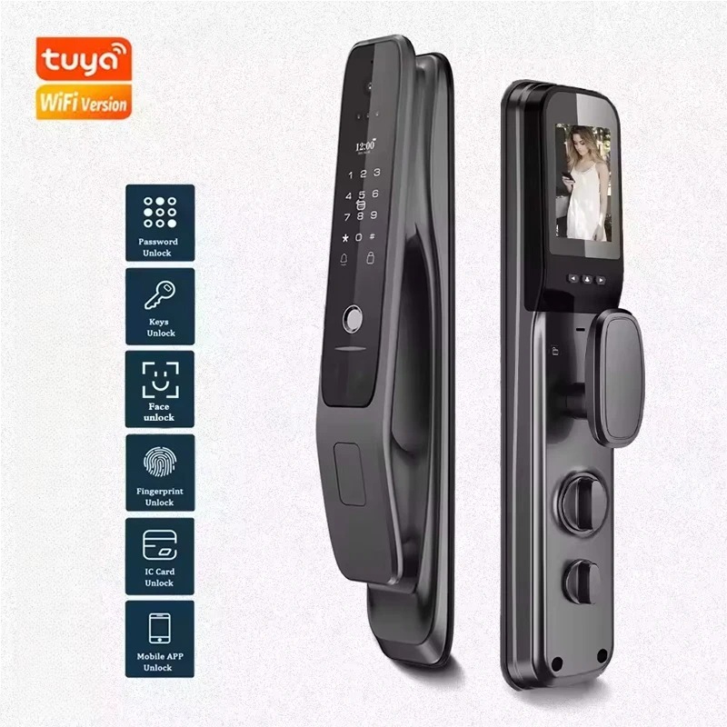 HX5 Smart Door Lock 3D Face Re - Home Security Door Lock บทวิจารณ์และราคา