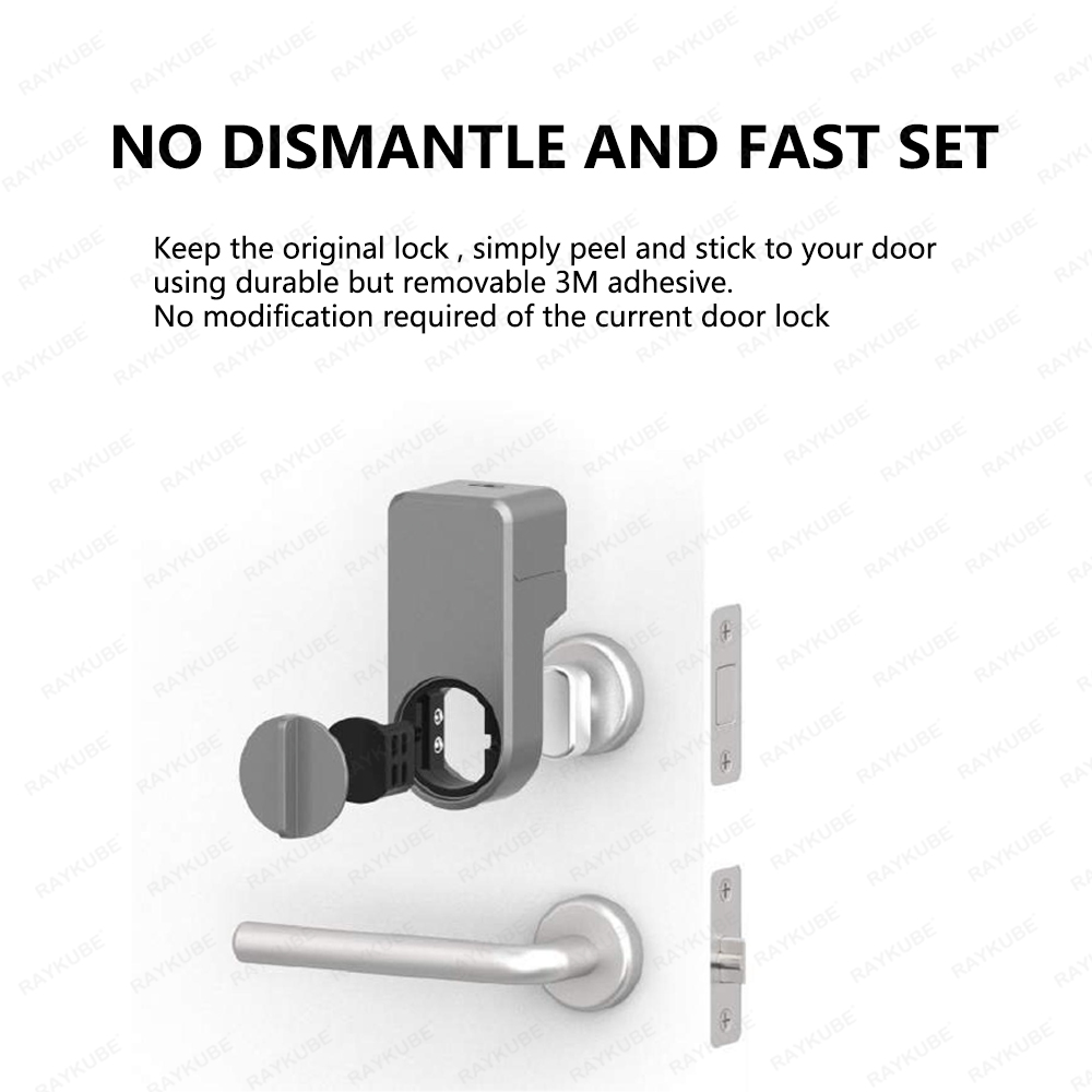 RAYKUBE A1 Pro Tuya BEL Smart  - Home Security Door Lock บทวิจารณ์และราคา