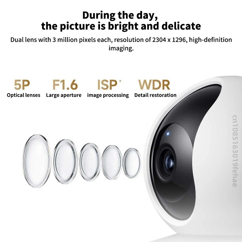 Xiaomi C300 Smart Camera Dual  - Home Security Camera 360 Xiaomi บทวิจารณ์และราคา