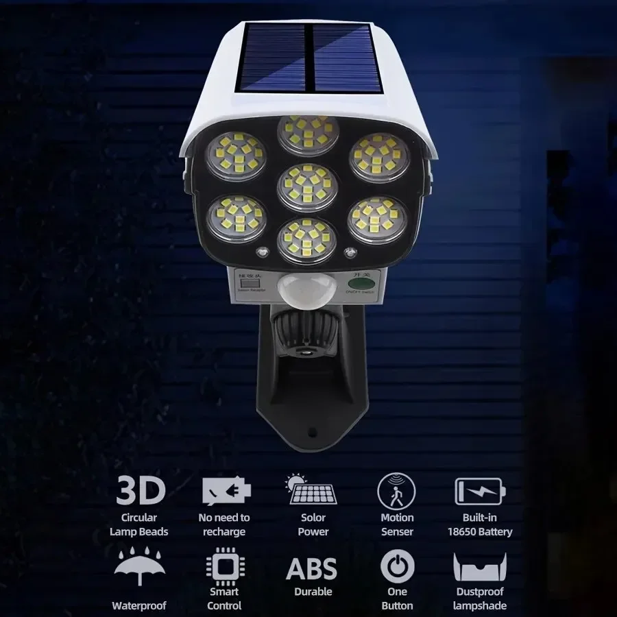 Outdoor Motion Sensor Solar Li - Solar Security Light บทวิจารณ์และราคา