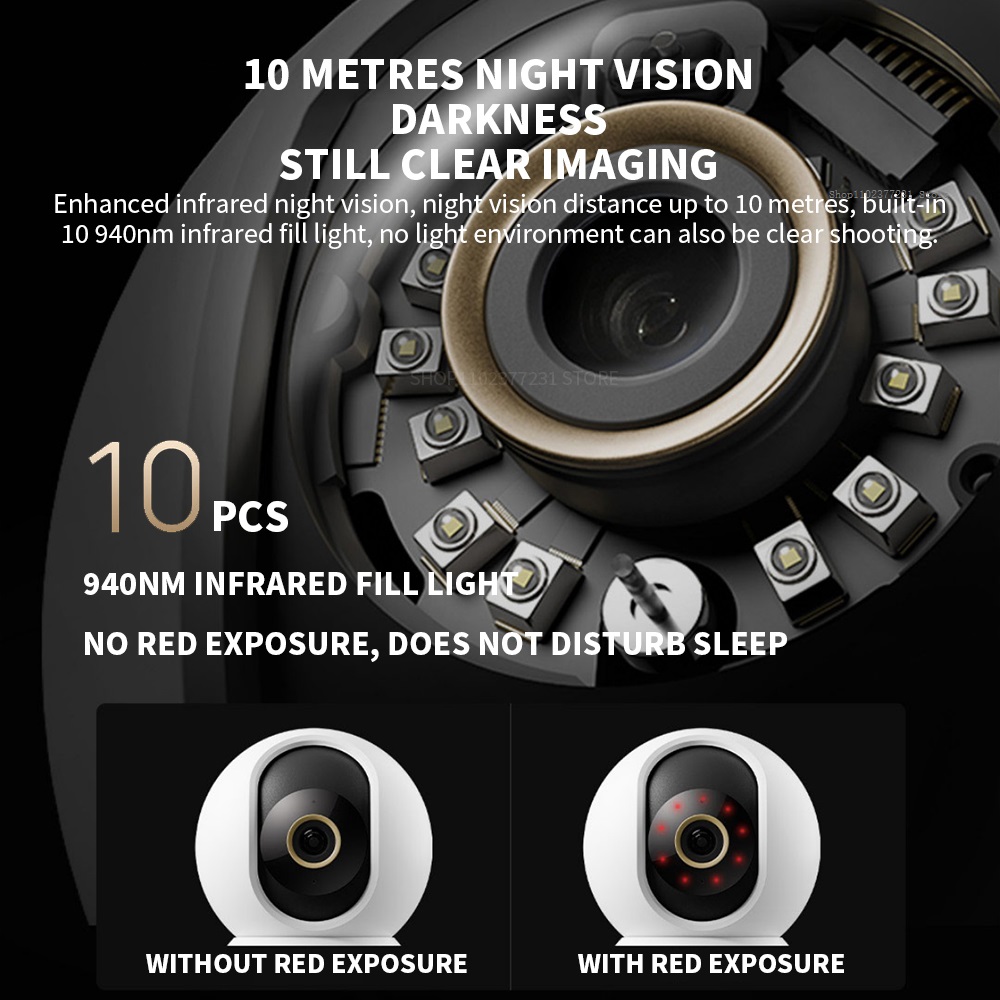 OG Xiaomi Smart Camera C700 4K - Home Security Camera 360 Xiaomi บทวิจารณ์และราคา