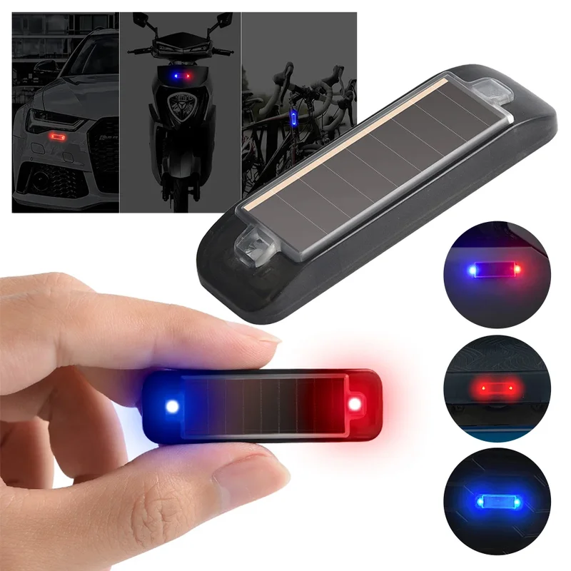 Mini LED solar power car warni - Solar Security Light บทวิจารณ์และราคา