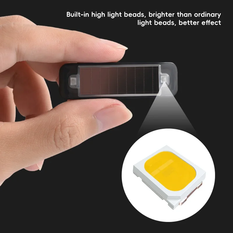 Mini LED solar power car warni - Solar Security Light บทวิจารณ์และราคา