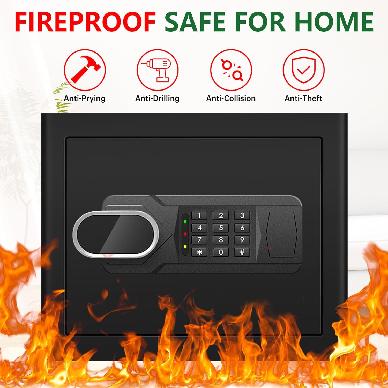 Small Fire Safe Box for Home w - Home Security Images บทวิจารณ์และราคา