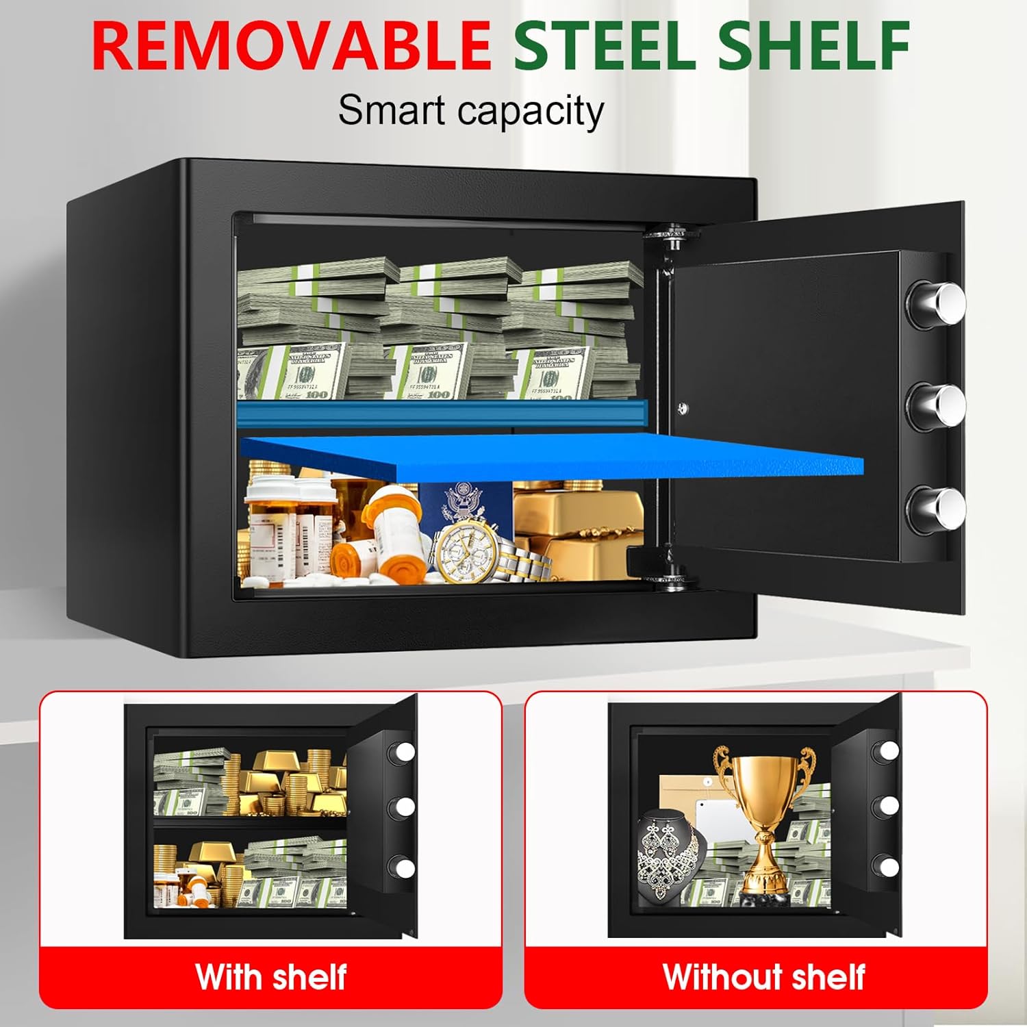 Small Fire Safe Box for Home w - Home Security Images บทวิจารณ์และราคา
