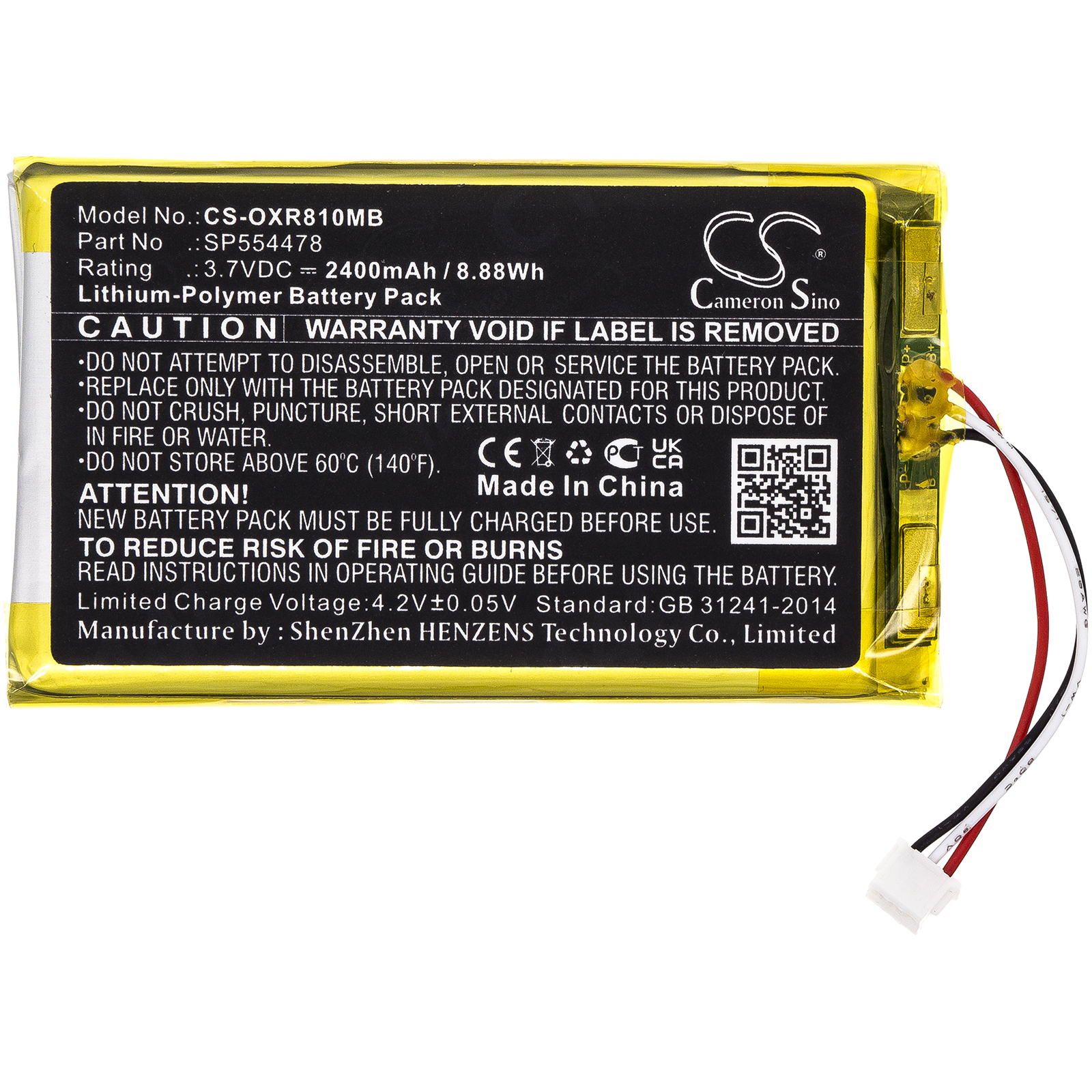 CS Replacement Battery for Mon - Home Security Battery Replacement บทวิจารณ์และราคา