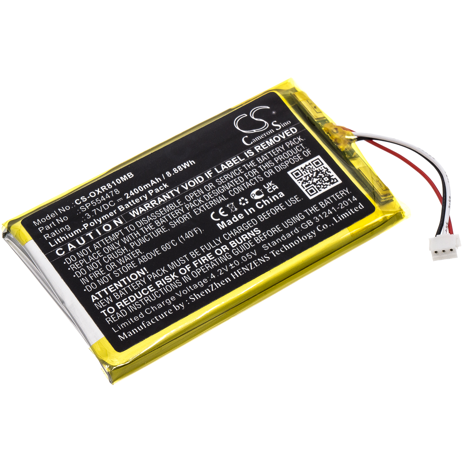 CS Replacement Battery for Mon - Home Security Battery Replacement บทวิจารณ์และราคา
