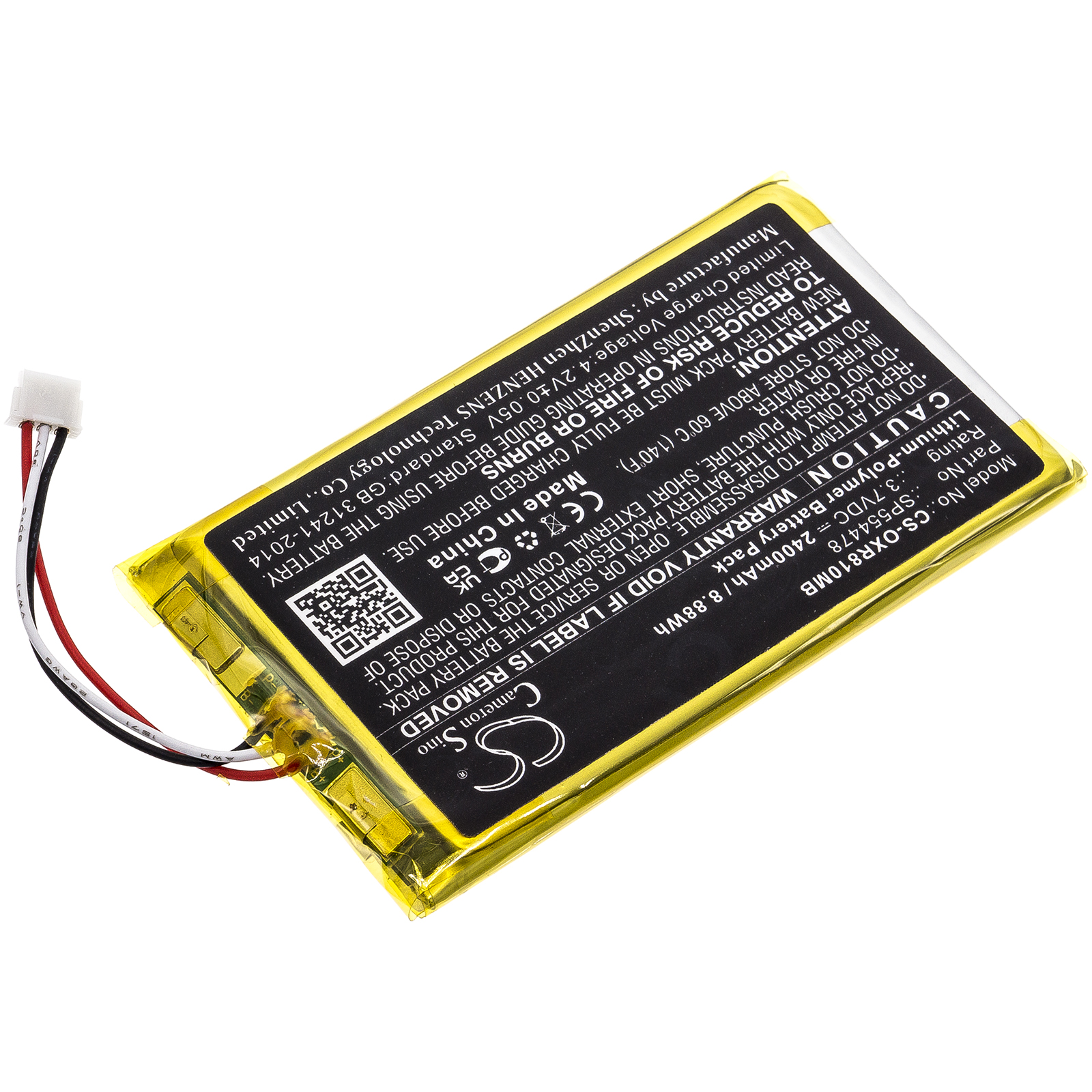 CS Replacement Battery for Mon - Home Security Battery Replacement บทวิจารณ์และราคา