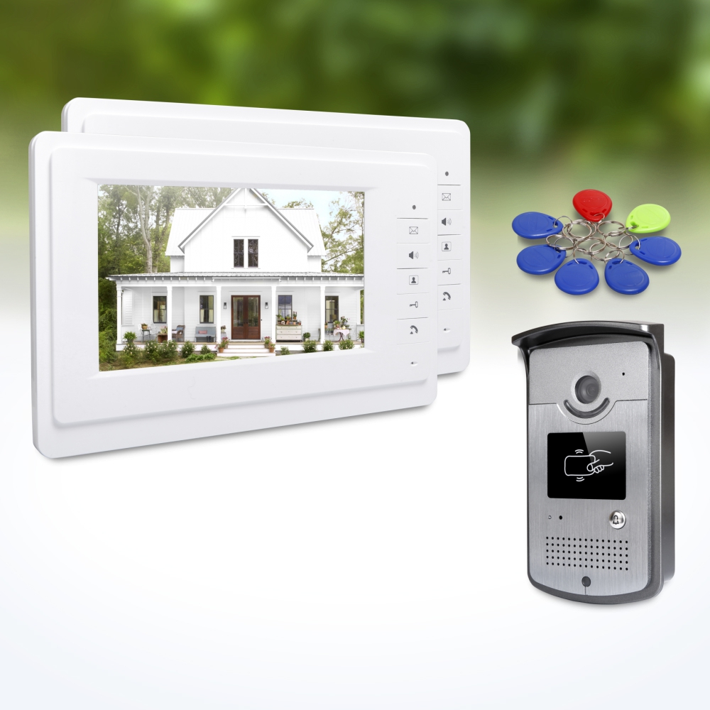 1 Outdoor Camera 2 Indoor Moni - Home Security Systems With Cameras บทวิจารณ์และราคา