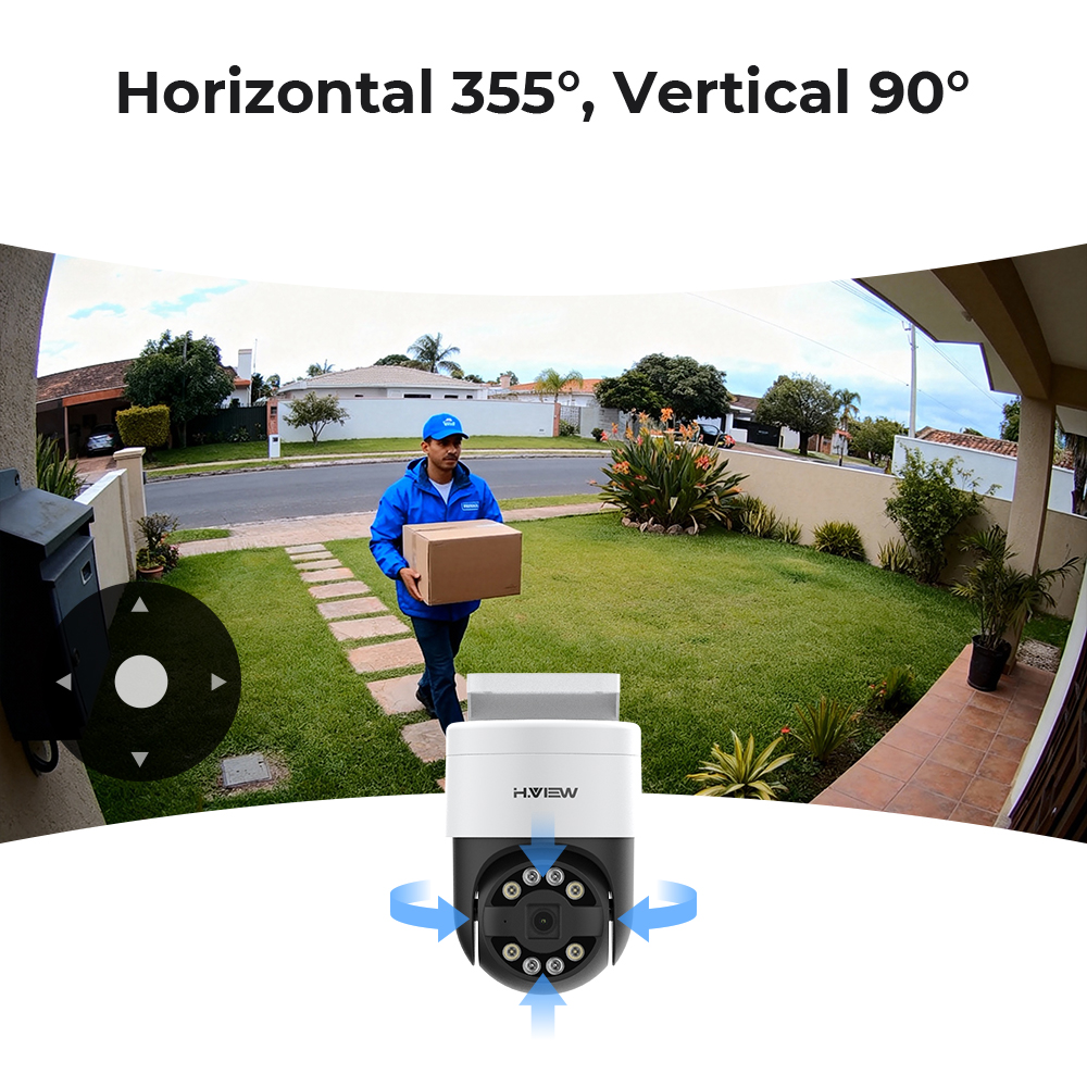 H.view 8Ch 4K 5MP 8MP Cctv Sec - Home Security Systems With Cameras บทวิจารณ์และราคา