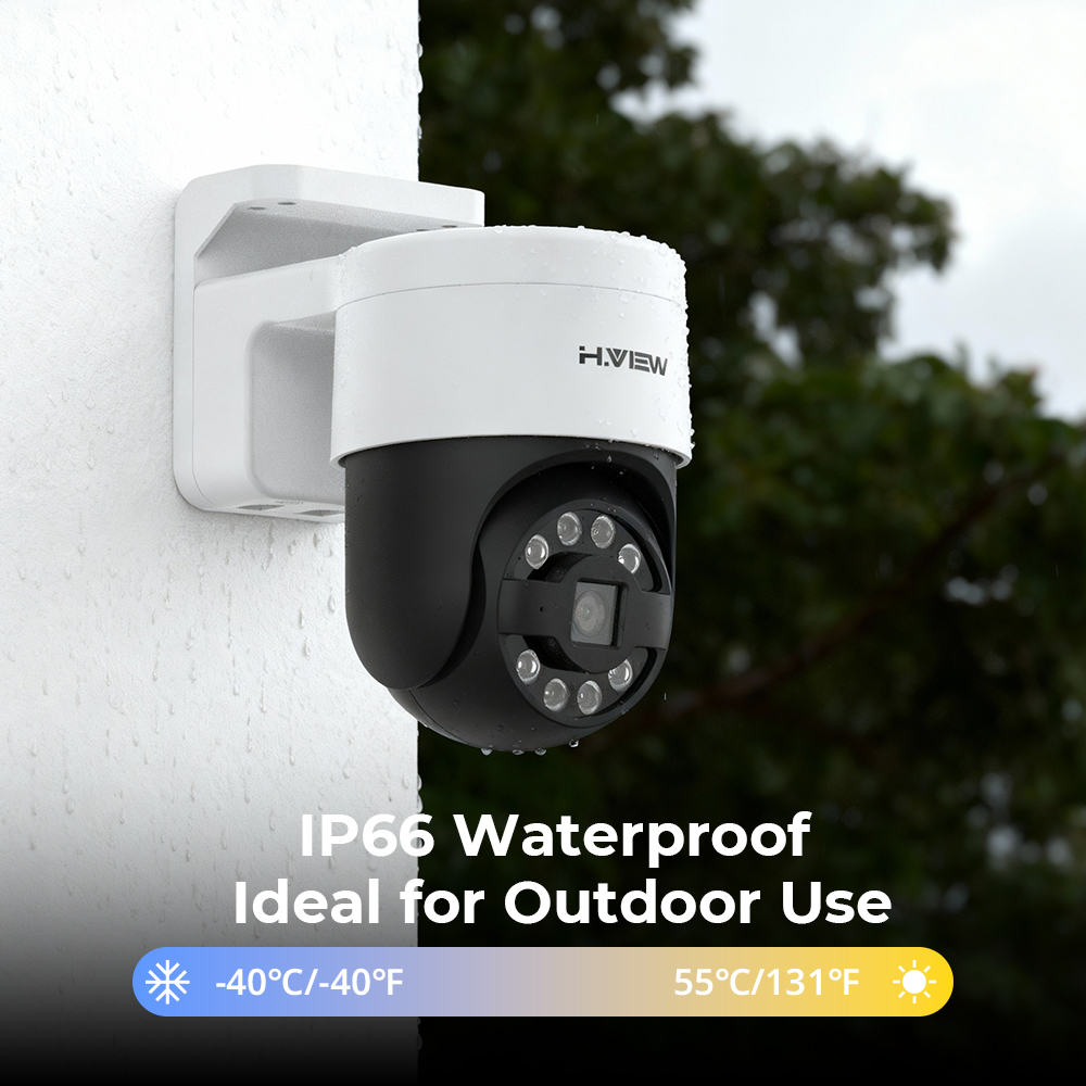 H.view 8Ch 4K 5MP 8MP Cctv Sec - Home Security Systems With Cameras บทวิจารณ์และราคา