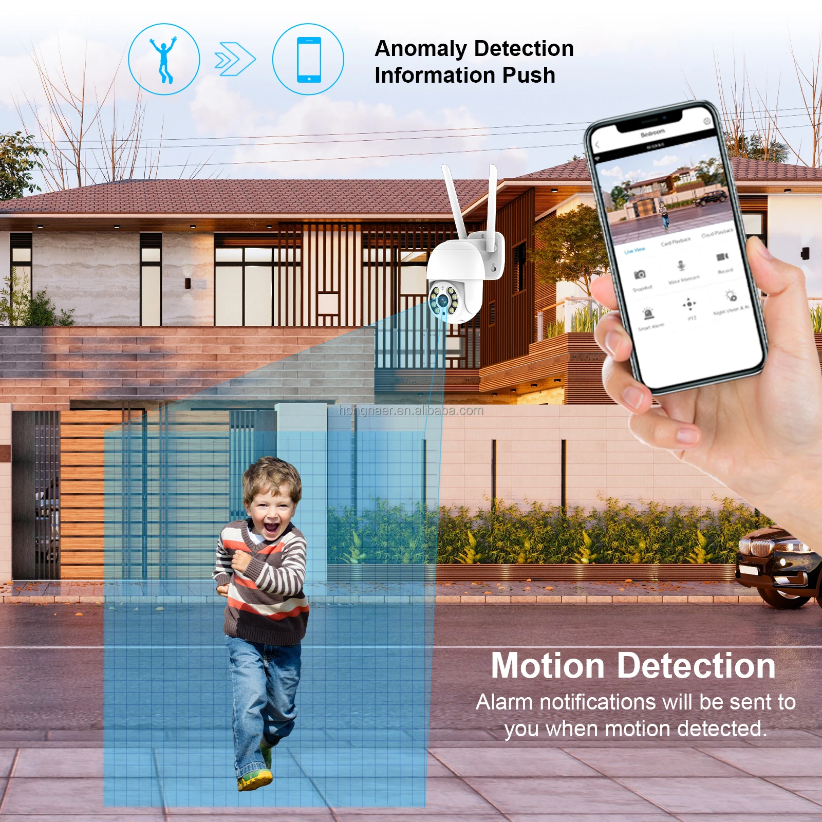 2026 Hongnaer 3MP 4 Channel Wi - Home Security Systems With Cameras บทวิจารณ์และราคา