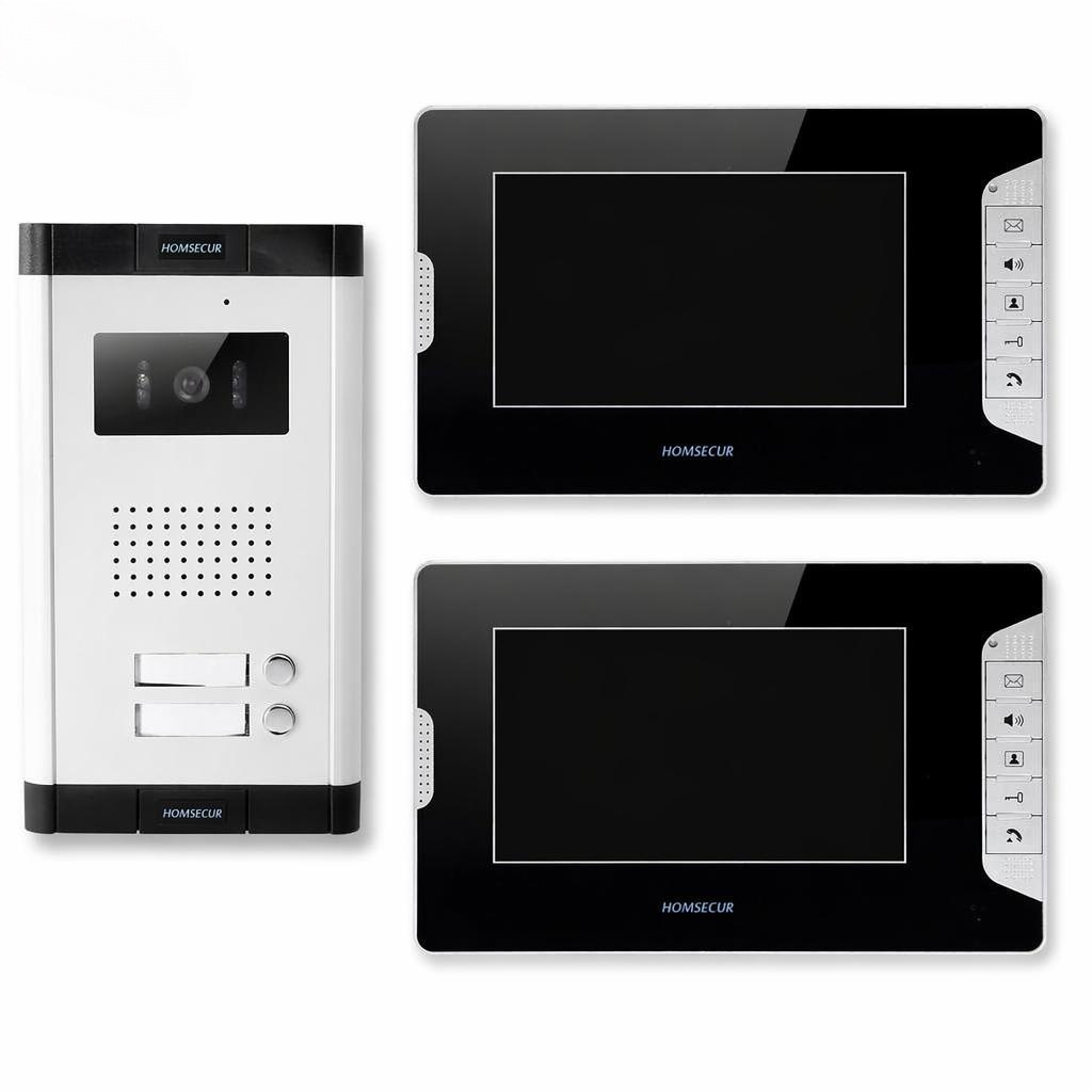 4 Wire 2 Family Video Door Pho - Home Security Systems With Cameras บทวิจารณ์และราคา