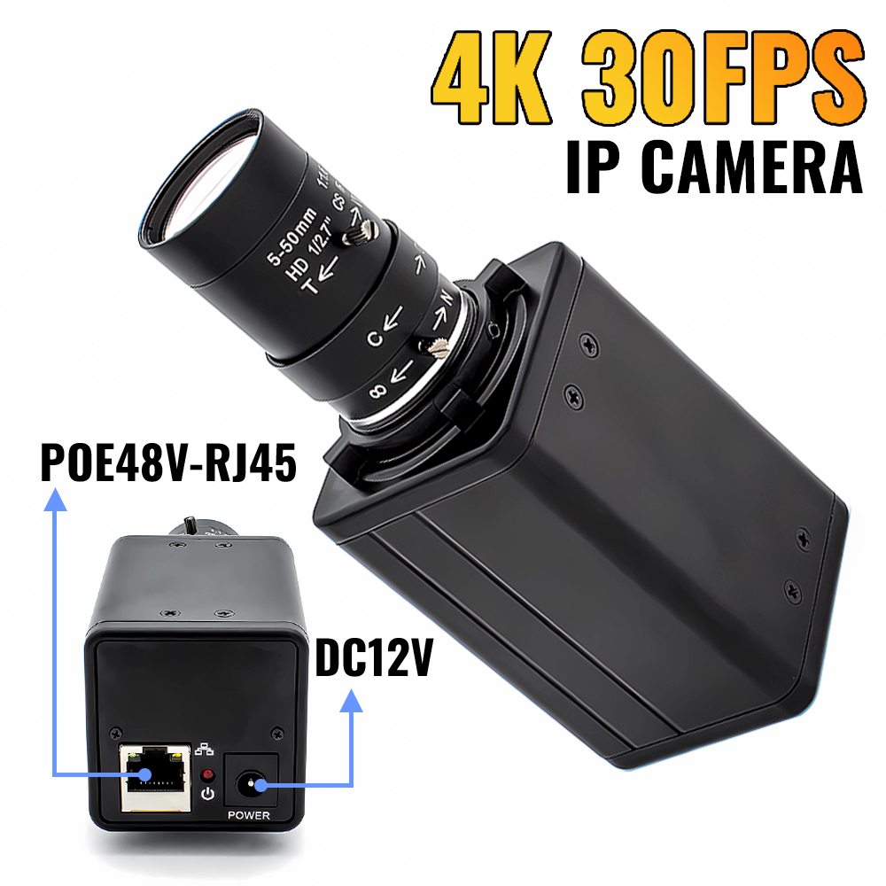 POE IP Camera 8MP 30FPS Indust - Home Security Images บทวิจารณ์และราคา