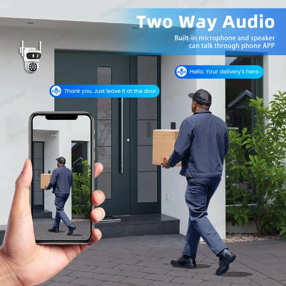 2026 Hongnaer 6MP 4CH 3 Lens 2 - Home Security Systems With Cameras บทวิจารณ์และราคา