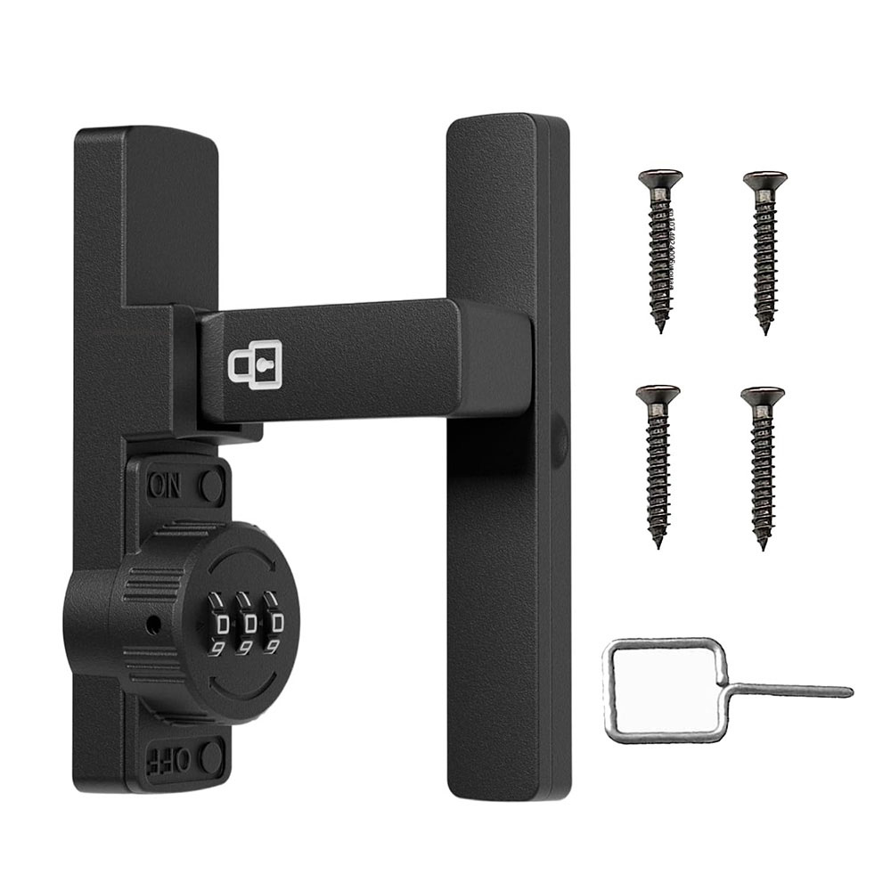 Security Barn Door Lock 3-Digi - Home Security Door Lock บทวิจารณ์และราคา