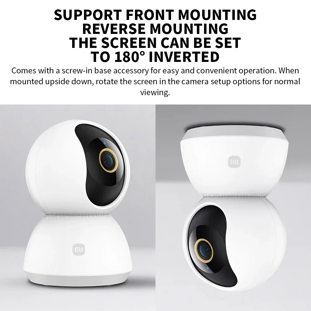 Xiaomi Smart IP Camera 2K 360° - Home Security Camera 360 Xiaomi บทวิจารณ์และราคา
