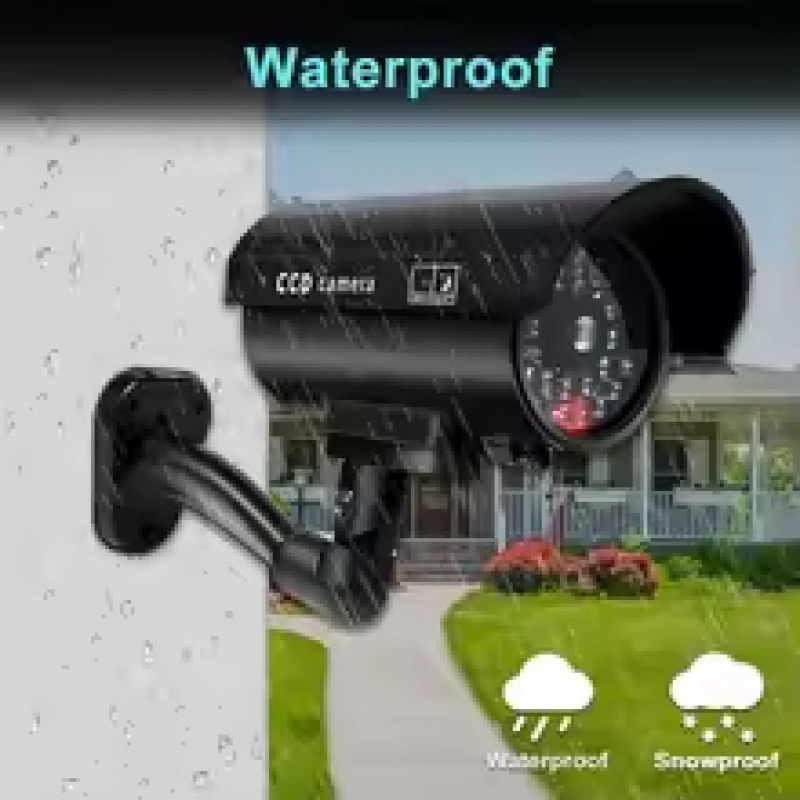 Simulation Fake Bullet Camera  - Home Security Systems With Cameras บทวิจารณ์และราคา