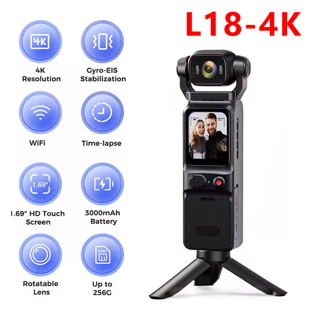 L18 4K Touch Screen Pocket Cam - Home Security Images บทวิจารณ์และราคา