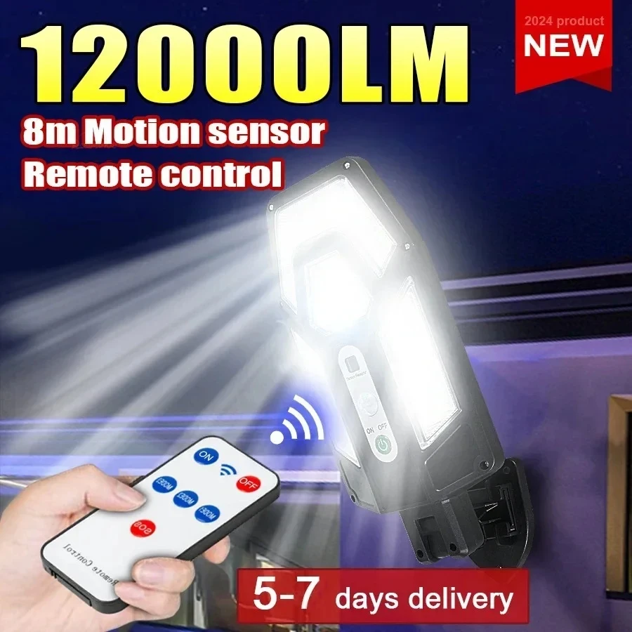 12000LM Powerful Solar Wall La - Solar Security Light บทวิจารณ์และราคา