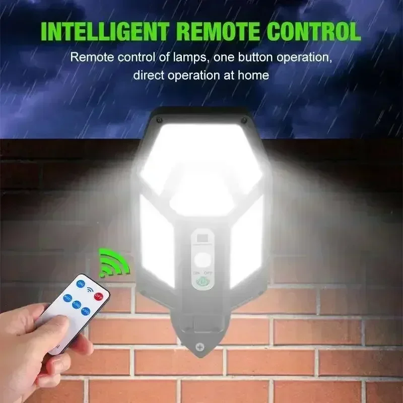 12000LM Powerful Solar Wall La - Solar Security Light บทวิจารณ์และราคา
