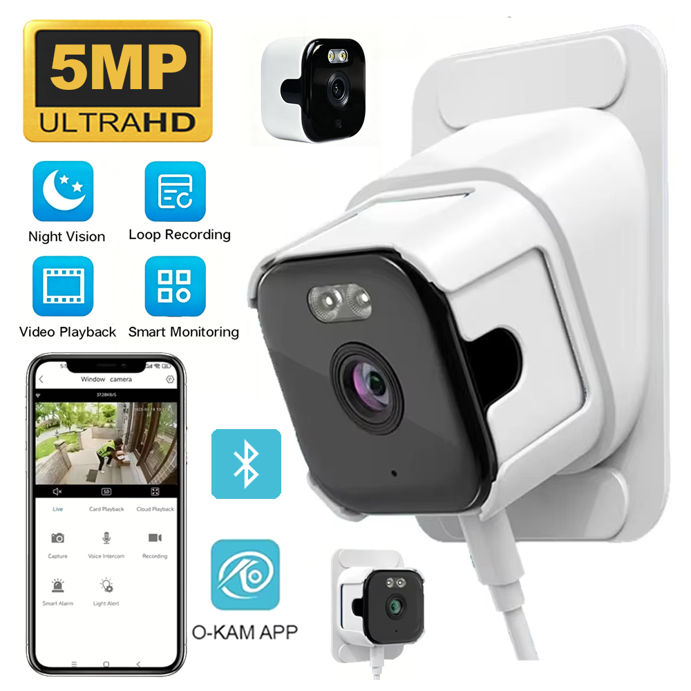 5MP Window Security Camera 5GH - Home Security Images บทวิจารณ์และราคา