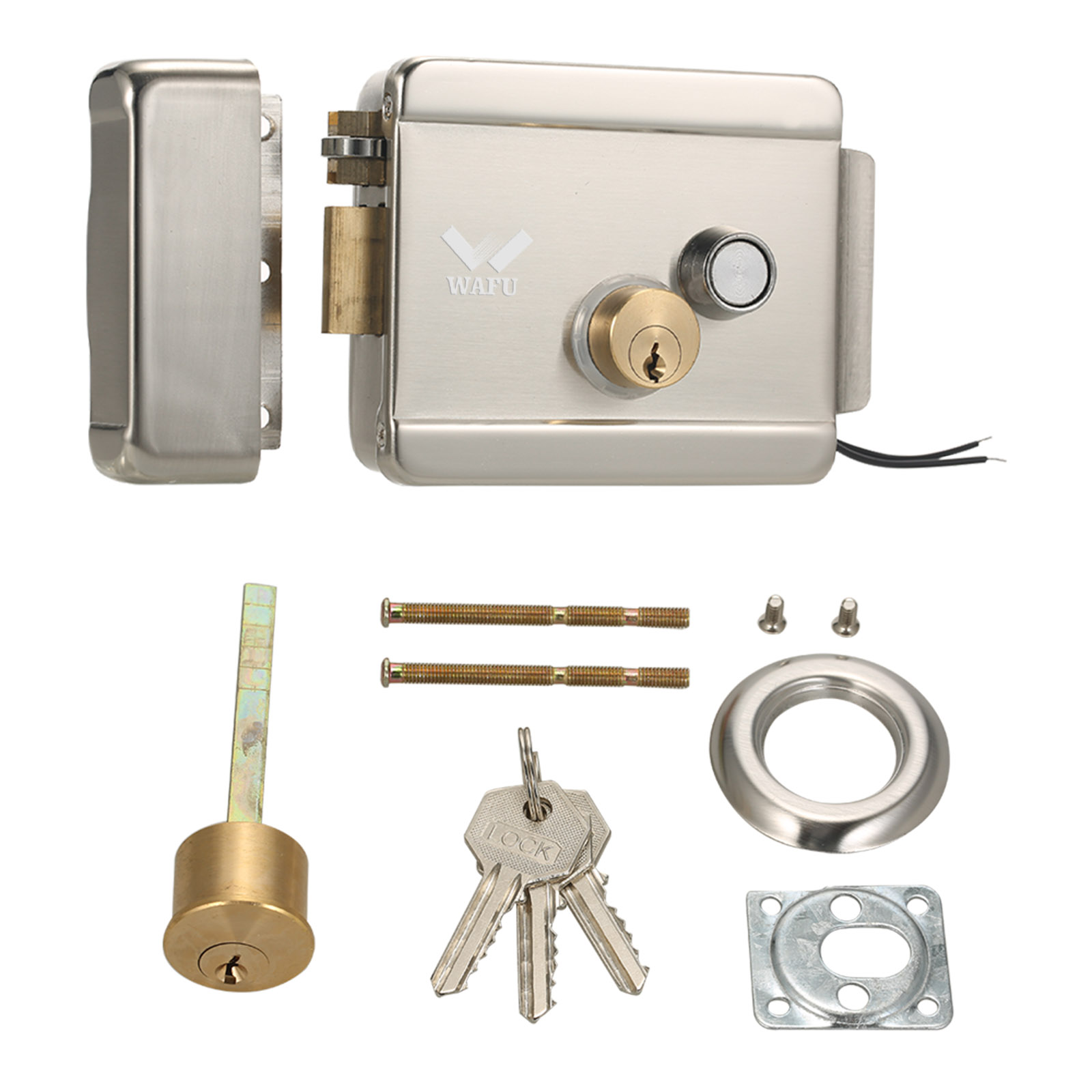 WAFU Smart Electric Gate Door  - Home Security Door Lock บทวิจารณ์และราคา