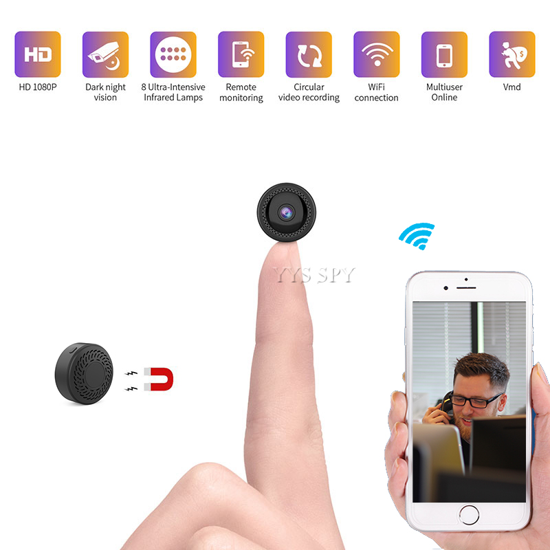 HD Wifi Mini Video Camera Digi - Home Security Images บทวิจารณ์และราคา