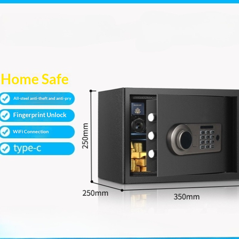 Electronic Password Safe 25cm  - Safe Box Digital บทวิจารณ์และราคา
