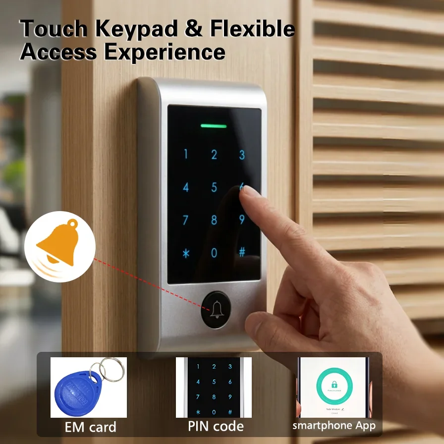 Advanced WIFI Remote Control T - Home Security Door Lock บทวิจารณ์และราคา