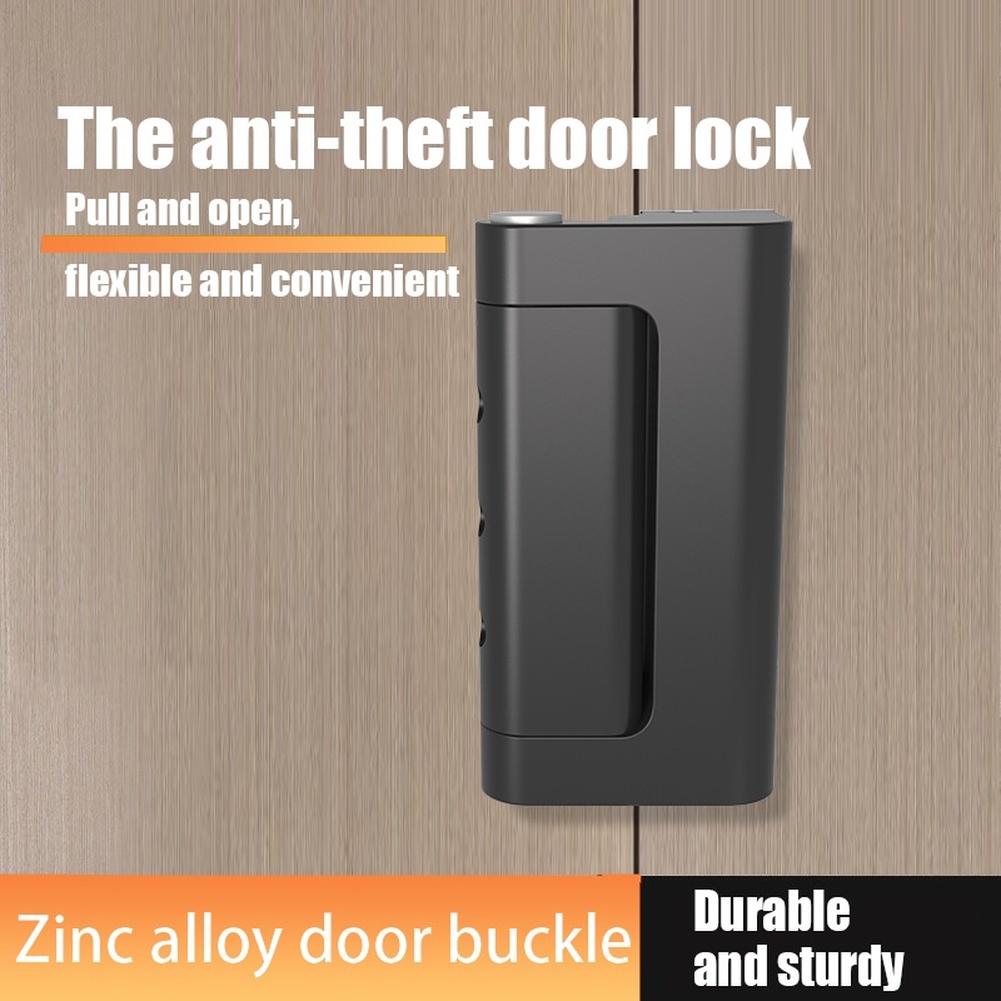 1pc Zinc Alloy Anti Theft Door - Home Security Door Lock บทวิจารณ์และราคา