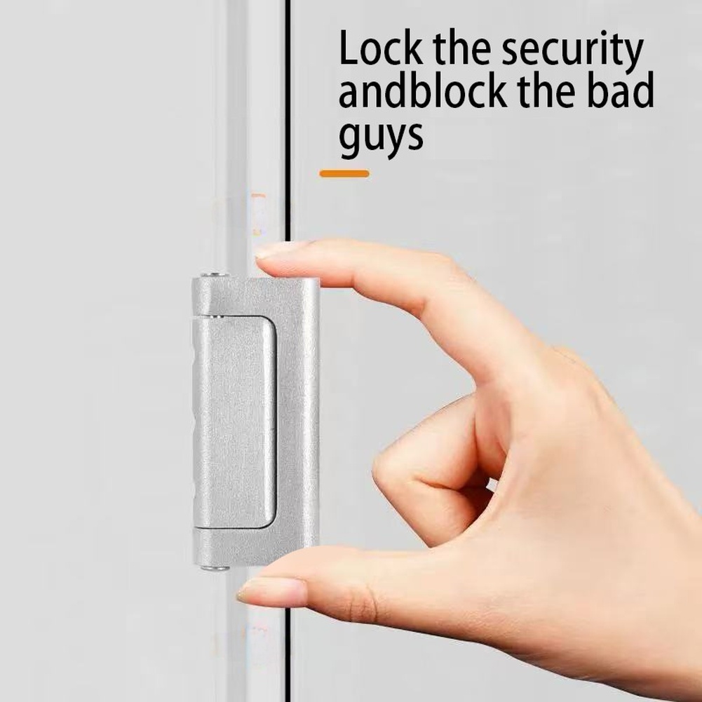 1pc Zinc Alloy Anti Theft Door - Home Security Door Lock บทวิจารณ์และราคา