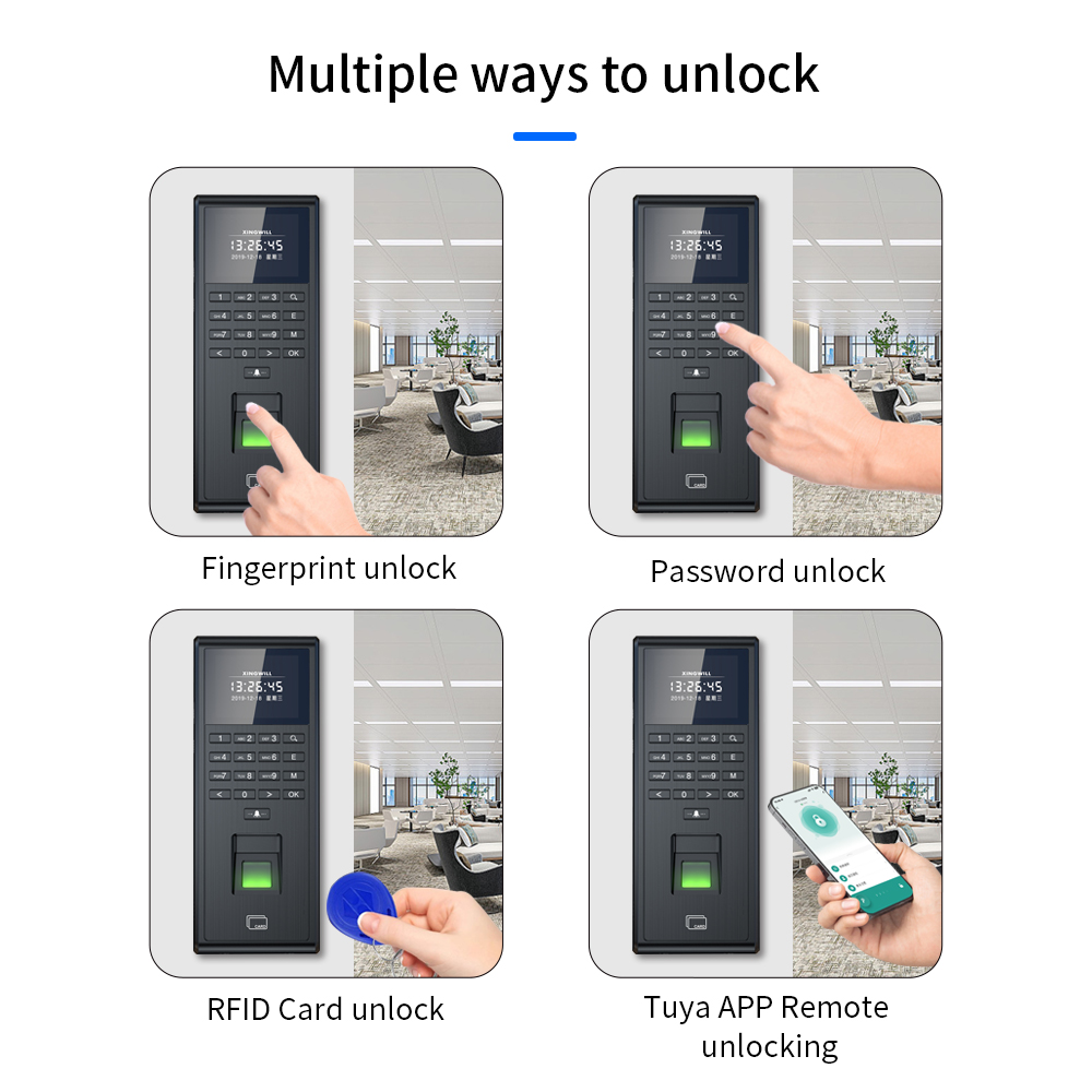 Tuya Smart Biometric Fingerpri - Home Security Door Lock บทวิจารณ์และราคา