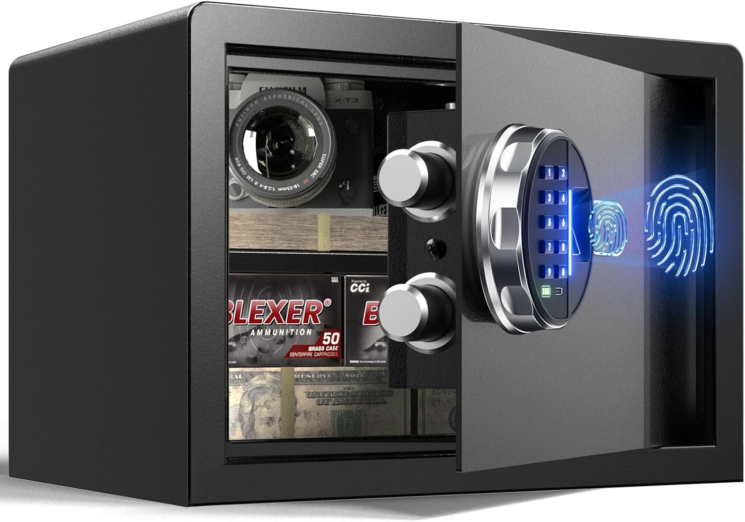 20LB Smart Biometric Safe with - Home Security Images บทวิจารณ์และราคา