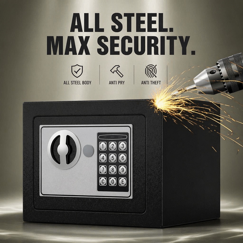 All Steel Electronic Digital K - Safe Box Digital บทวิจารณ์และราคา