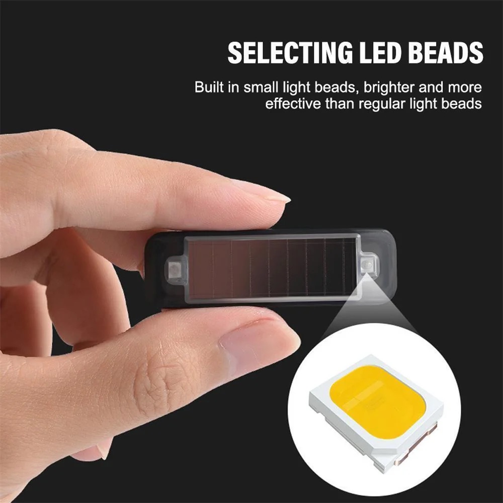 LED Solar Power Car Warning Li - Solar Security Light บทวิจารณ์และราคา