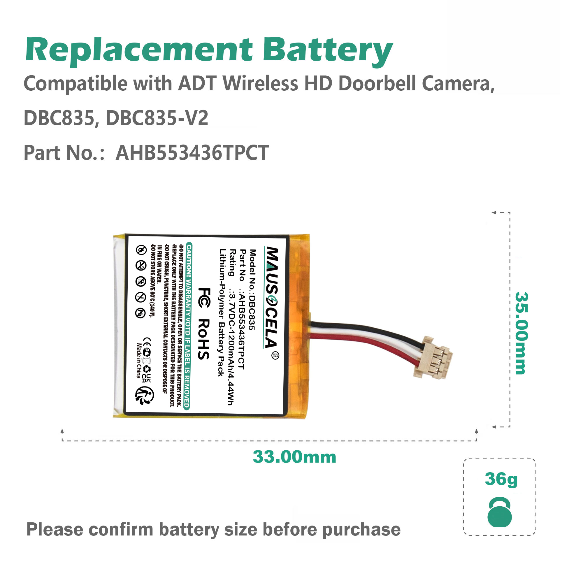 Home Security Camera Replaceme - Home Security Battery Replacement บทวิจารณ์และราคา