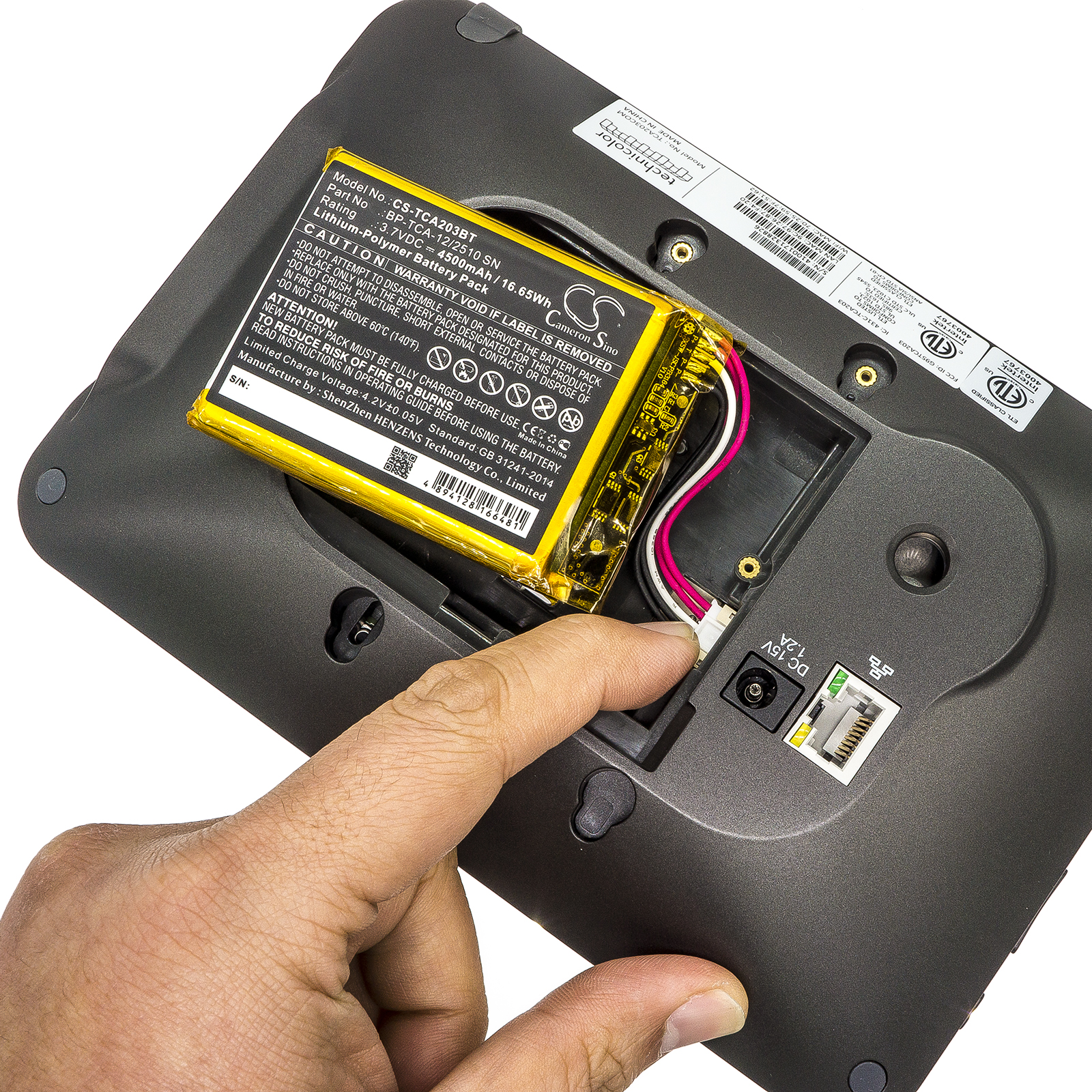 CS Replacement Battery for Xfi - Home Security Battery Replacement บทวิจารณ์และราคา