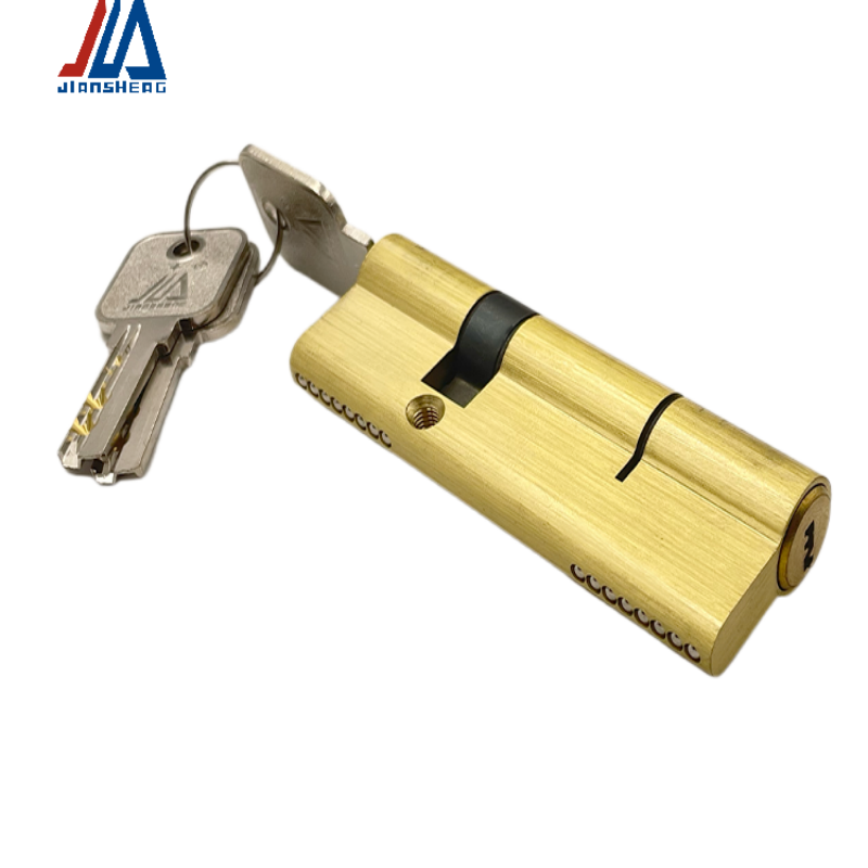 Solid Brass Door Lock Cylinder - Home Security Door Lock บทวิจารณ์และราคา
