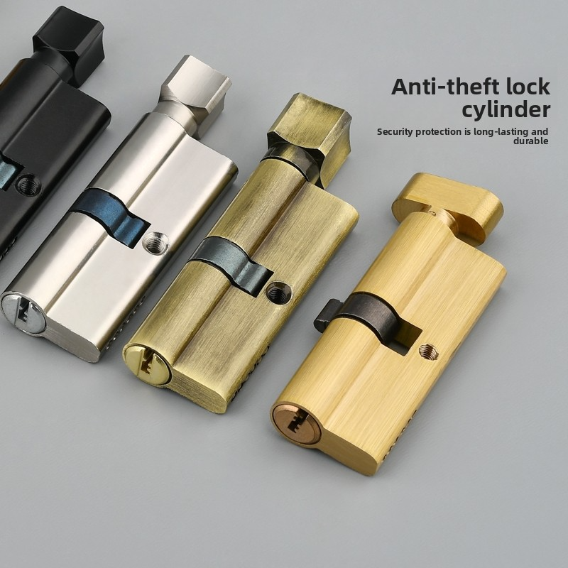 Door Cylinder Lock Biased 70mm - Home Security Door Lock บทวิจารณ์และราคา