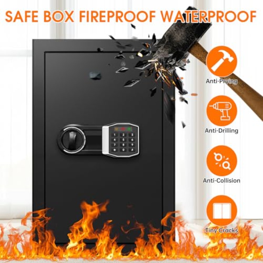 Home security safe: 3.4 cu ft  - Safe Box Digital บทวิจารณ์และราคา