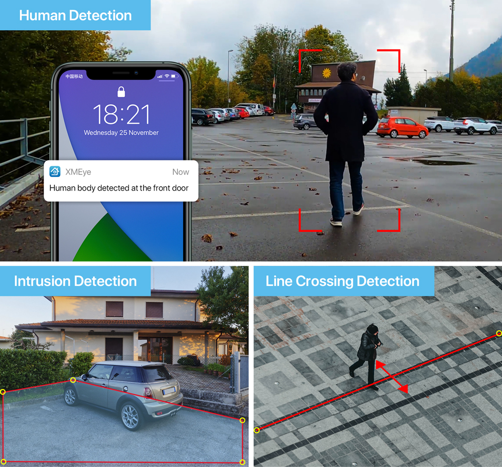 8MP 4K Ai Face Detection Secur - Home Security Systems With Cameras บทวิจารณ์และราคา