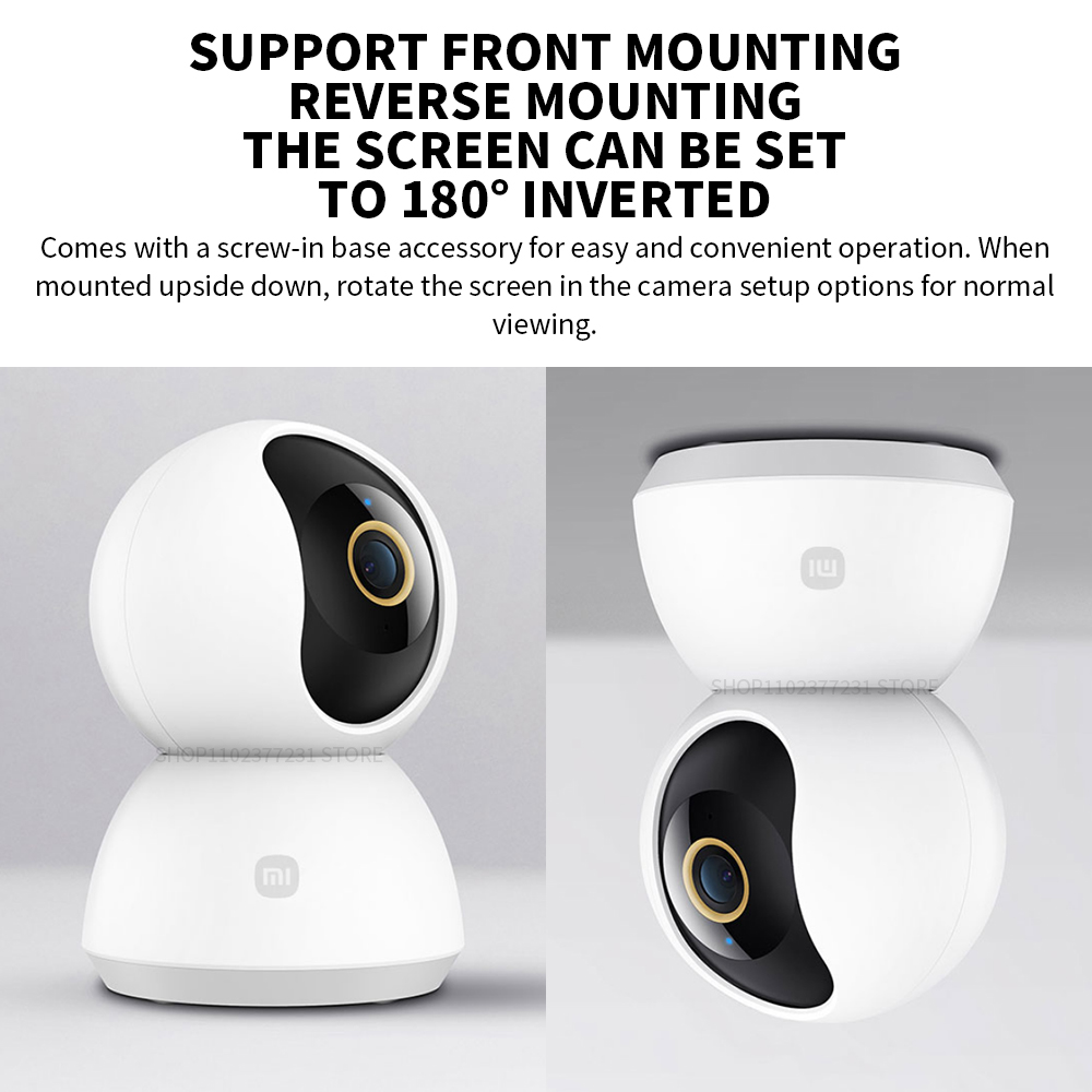 Original Xiaomi Smart Camera 2 - Home Security Camera 360 Xiaomi บทวิจารณ์และราคา