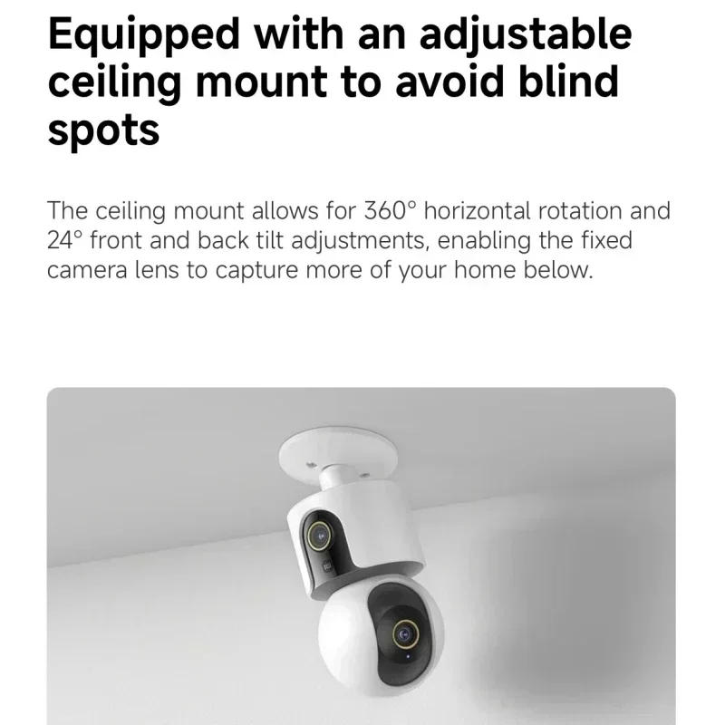 New Xiaomi Smart Camera C500 D - Home Security Camera 360 Xiaomi บทวิจารณ์และราคา