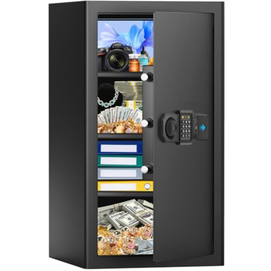 Home office fireproof waterpro - Safe Box Digital บทวิจารณ์และราคา