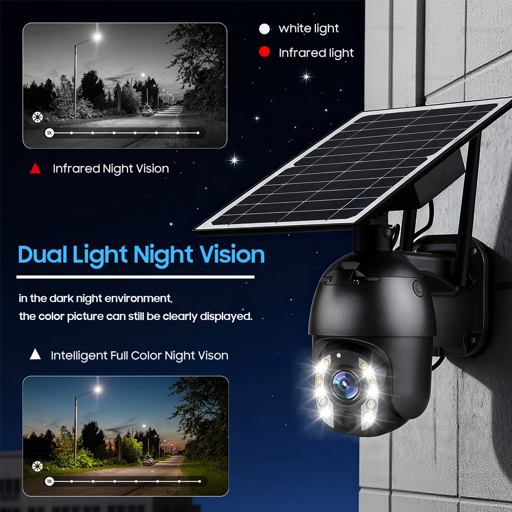 4K 50X Optical Zoom Solar Wifi - Home Security Battery Replacement บทวิจารณ์และราคา